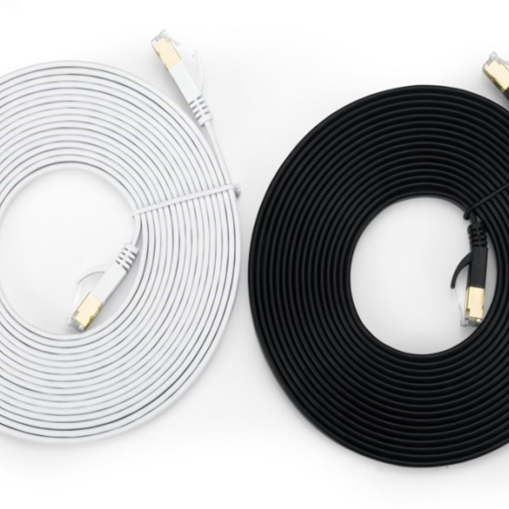 Lan Cable Gaming - Heavy Duty Cat7 Flat Network Cable