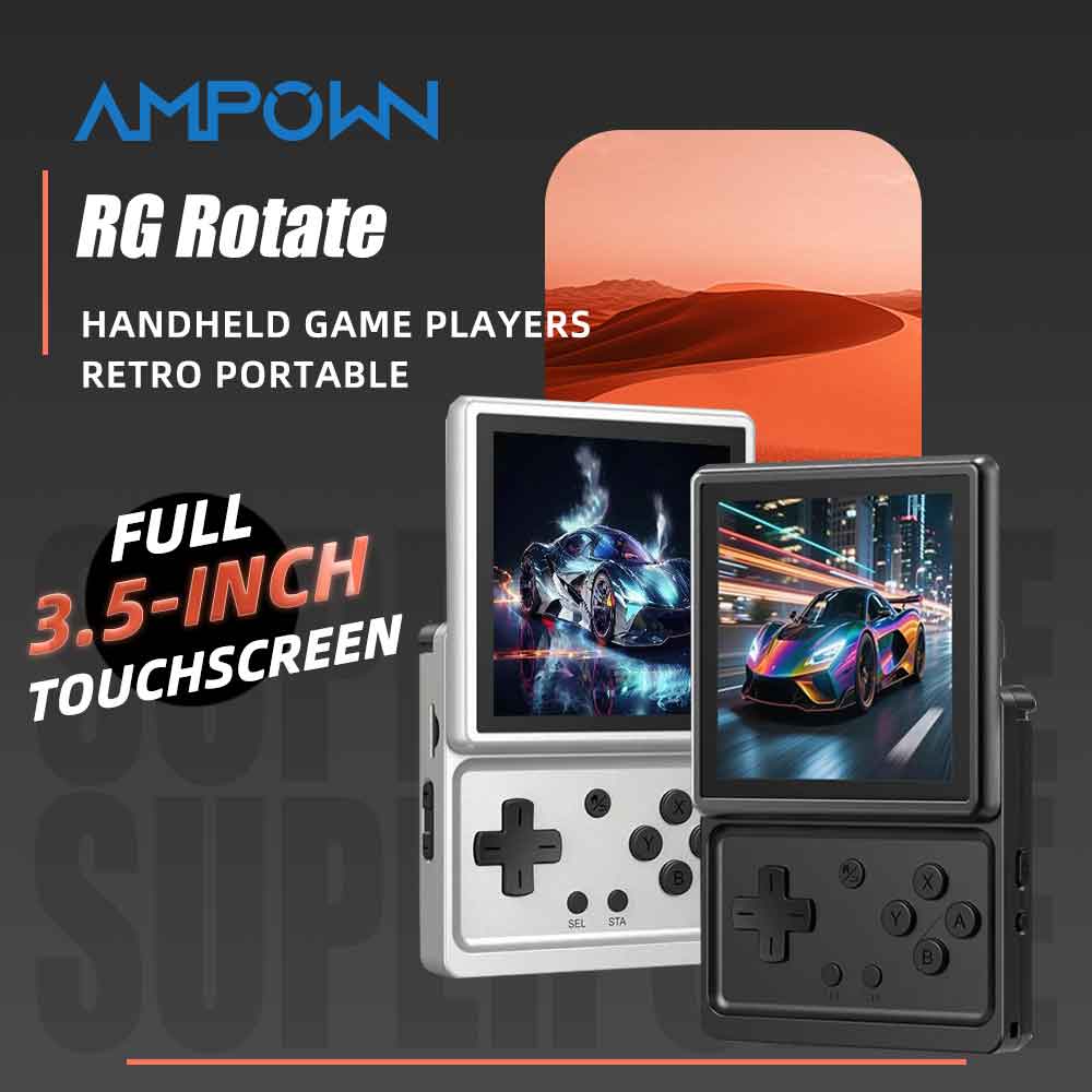 Gaming Console Old - ANBERNIC RG Rotate Android Handheld Game