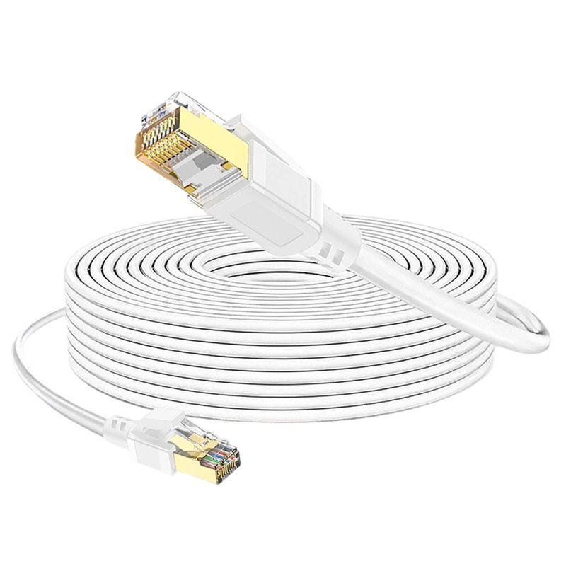 Lan Cable Gaming - A13E-Cat8 Ethernet Cable Double Shielded LAN