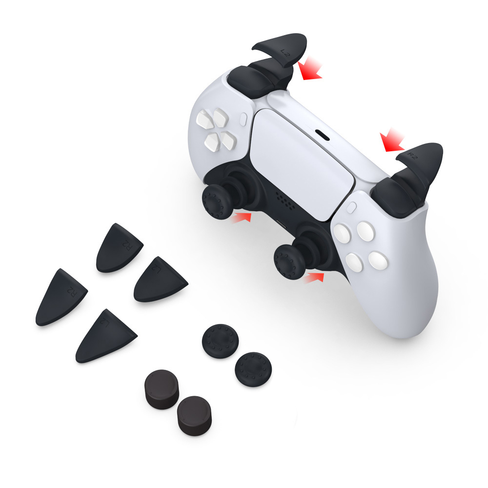 Trigger Extender Button - Accessories Kit for PS5 Compatible controller