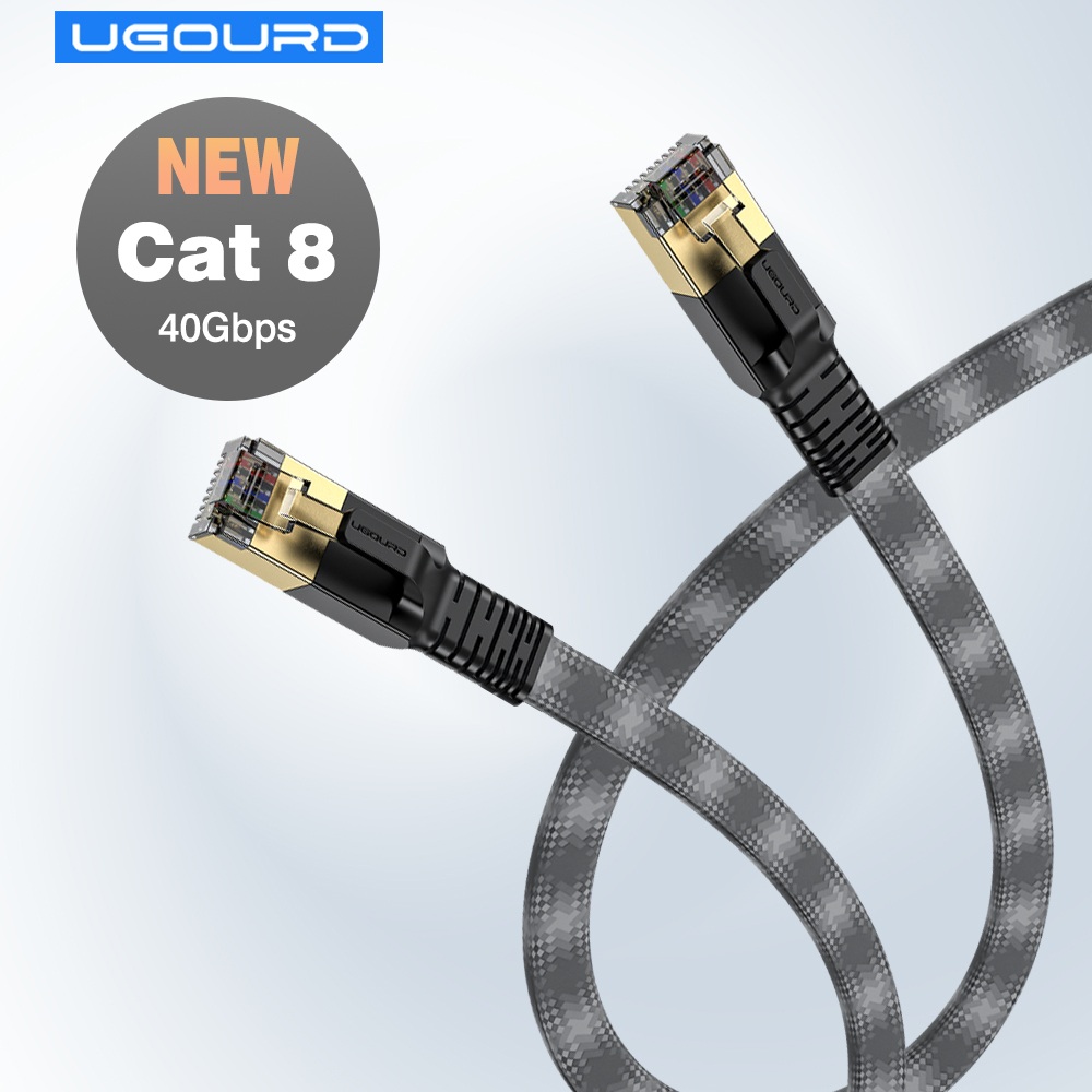 Lan Cable Gaming - Cat8 Ethernet Cable 40Gbps SFTP Shielded