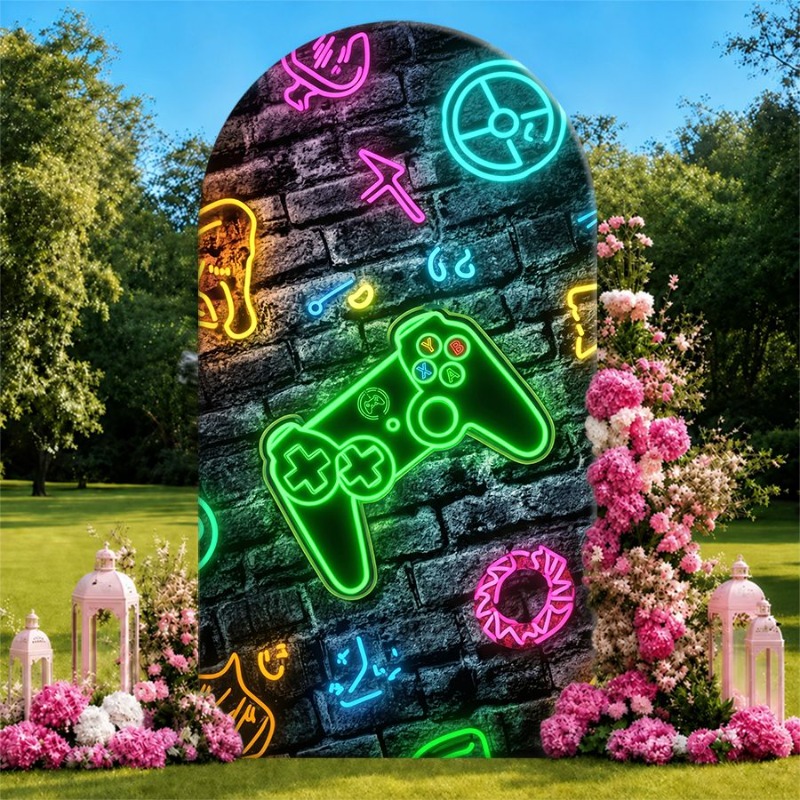 Single Side Arch Backdrop Cove - Gaming Console Icon review and price