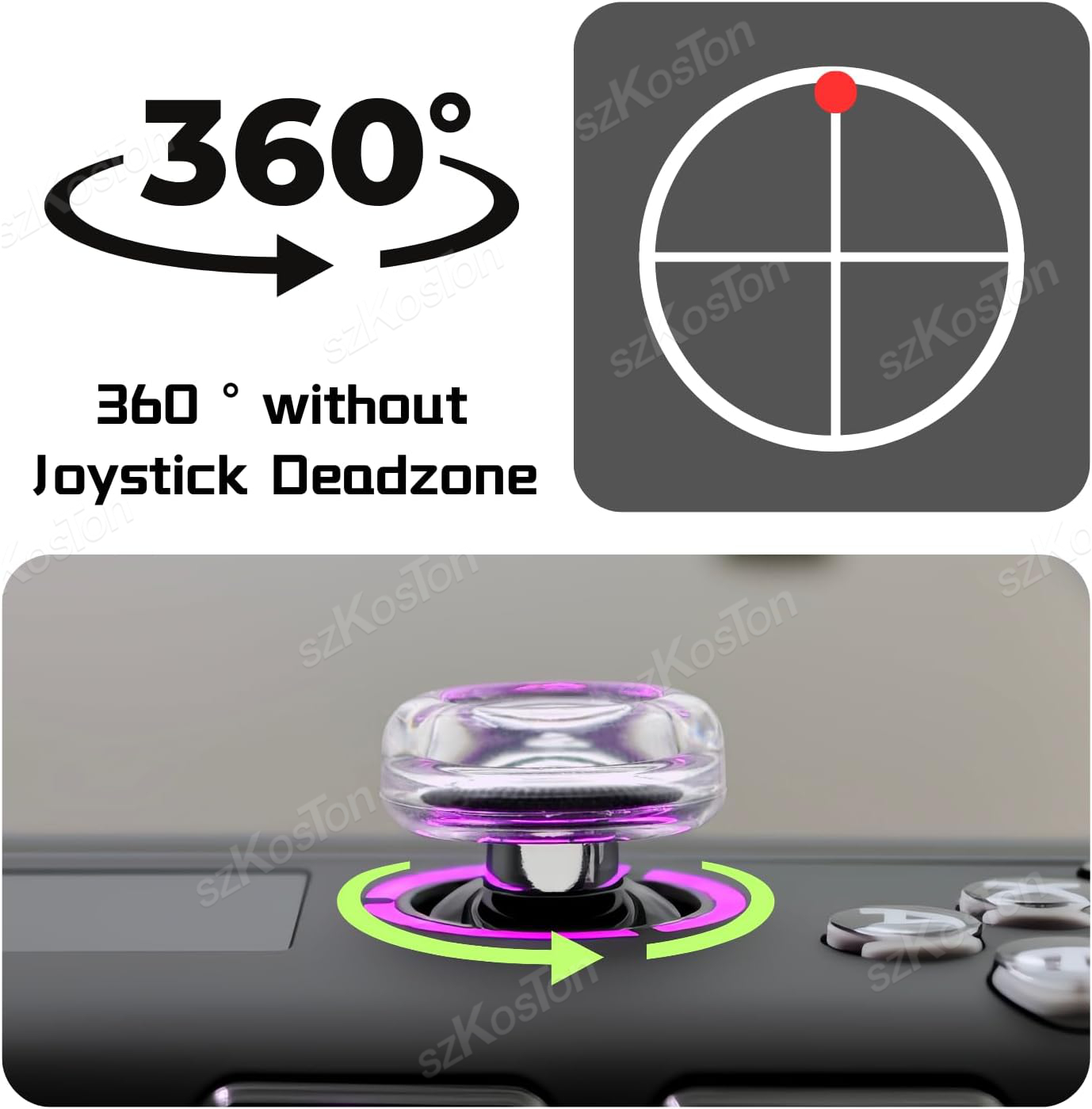 2PCS Liquid Silicone Joystick  - Gaming Console Latest review and price
