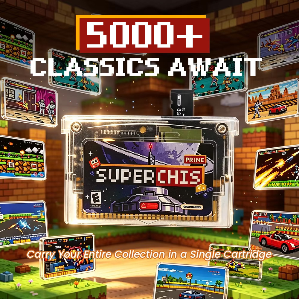 Retro Superchis Flash Game Car - Gaming Console Vintage review and price