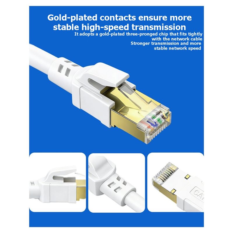 A13E-Cat8 Ethernet Cable Doubl - Lan Cable Gaming review and price