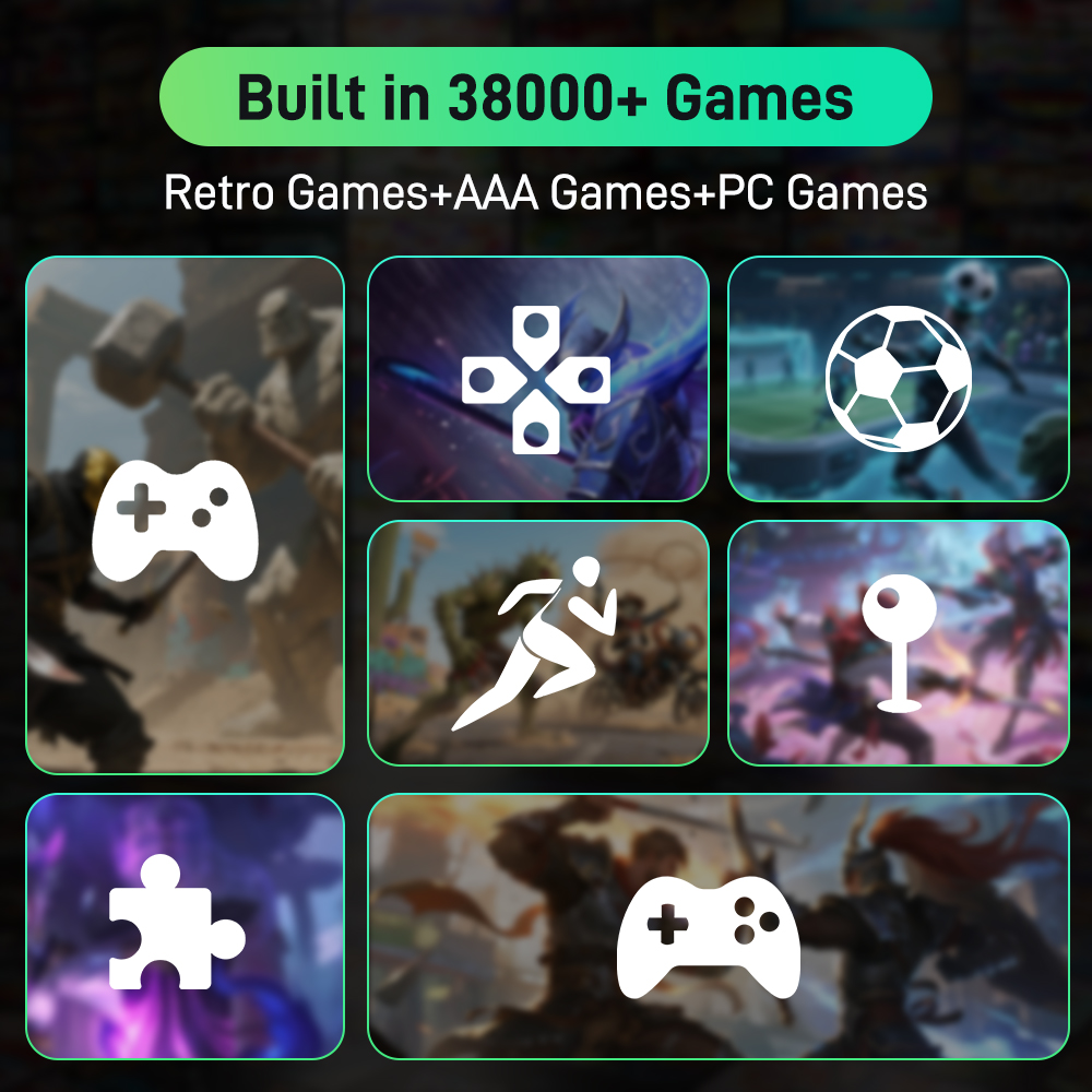 Playnite&Retrobat 500GB Game H - Gaming Console.Emulators review and price