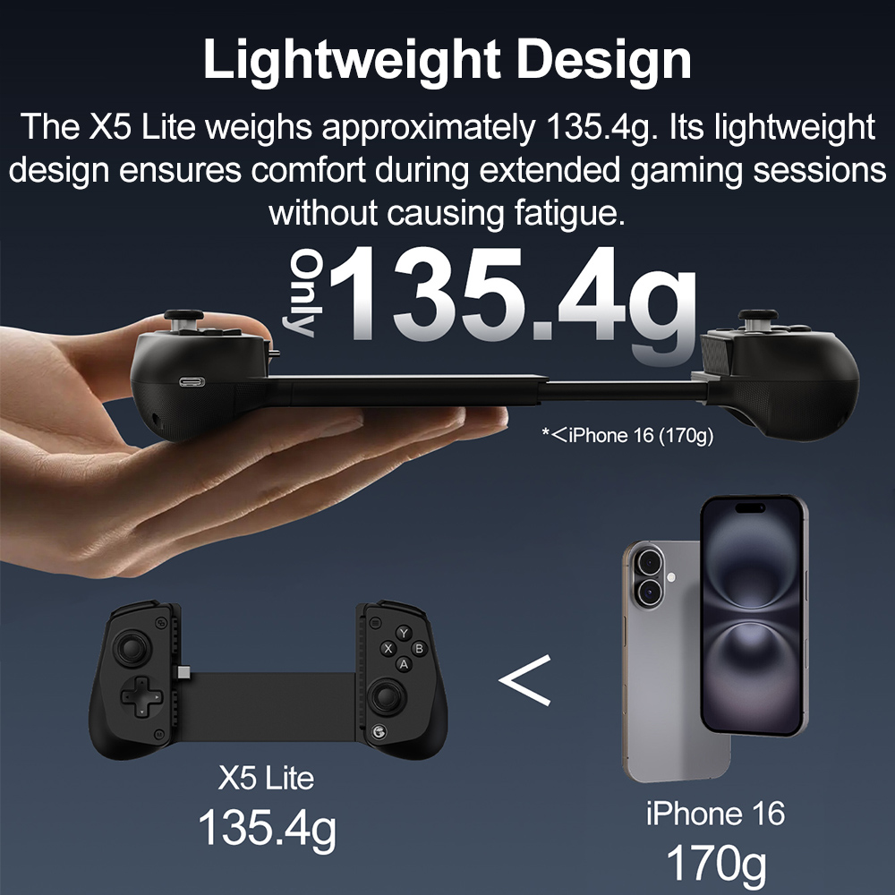 GameSir X5 Lite Mobile Gamepad - Gaming Console Ipad review and price