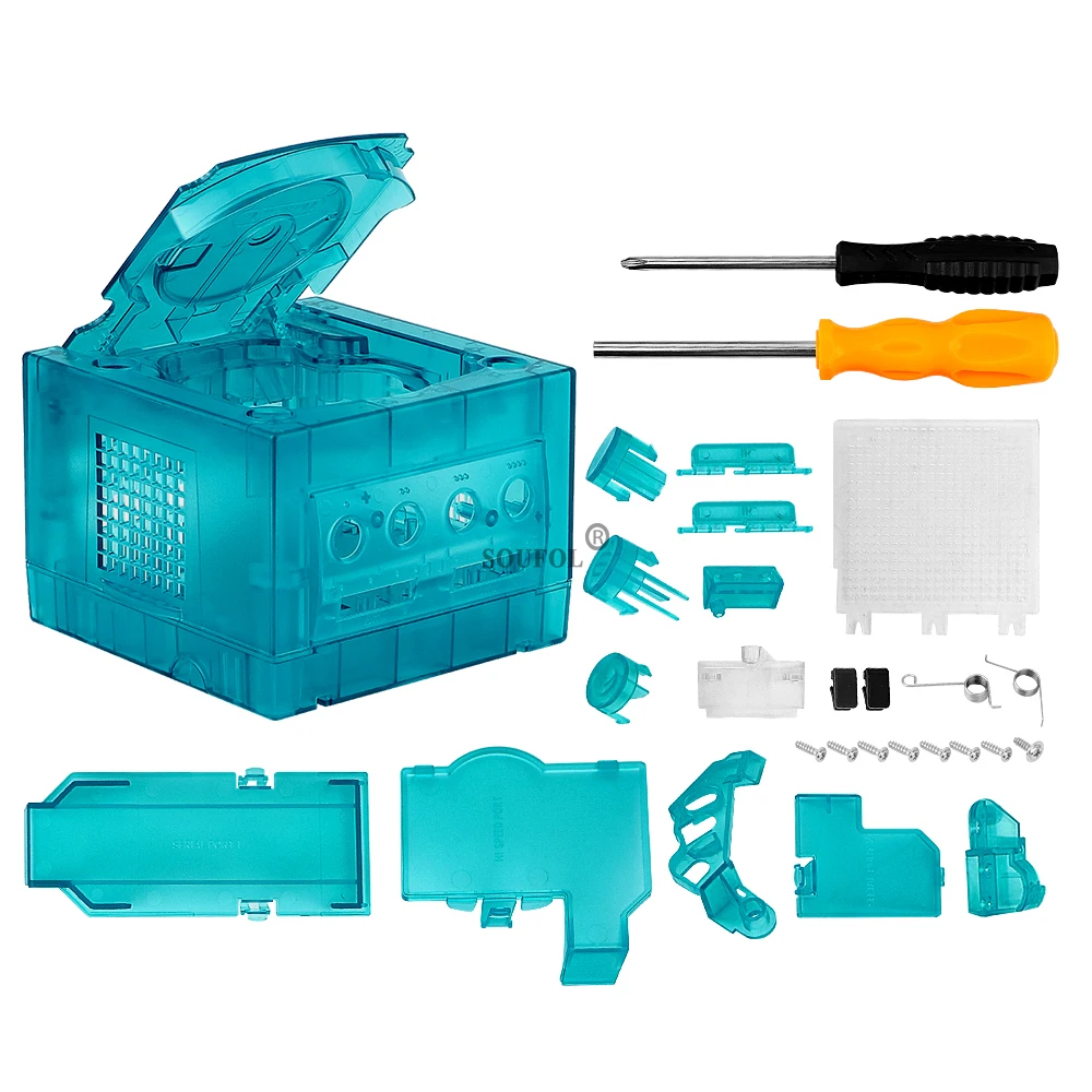 Ice Blue Replacement Case for  - Gaming Console Vintage review and price