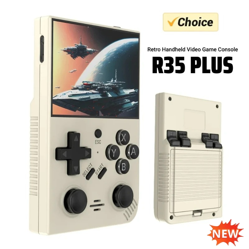 New R35 Plus Retro Pocket Hand - Gaming Console Old review and price