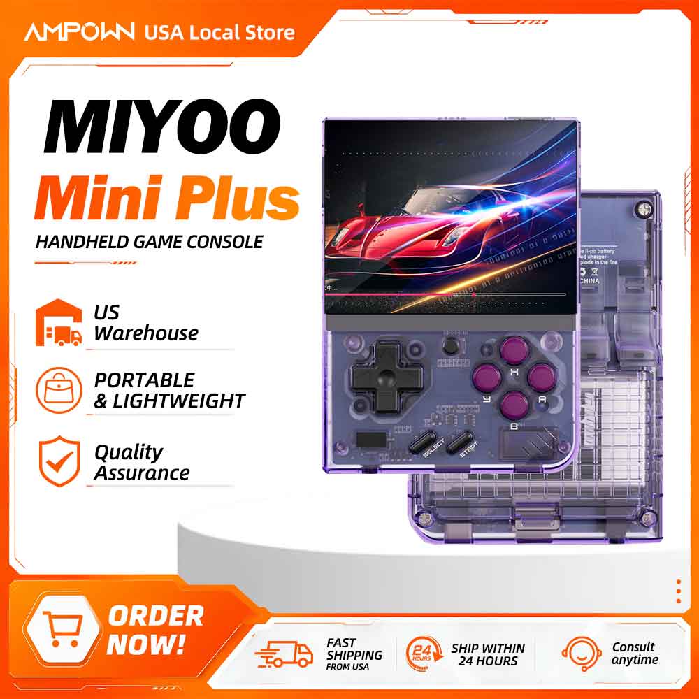 Miyoo Mini+ Retro Handheld Gam - Gaming Console.Emulators review and price