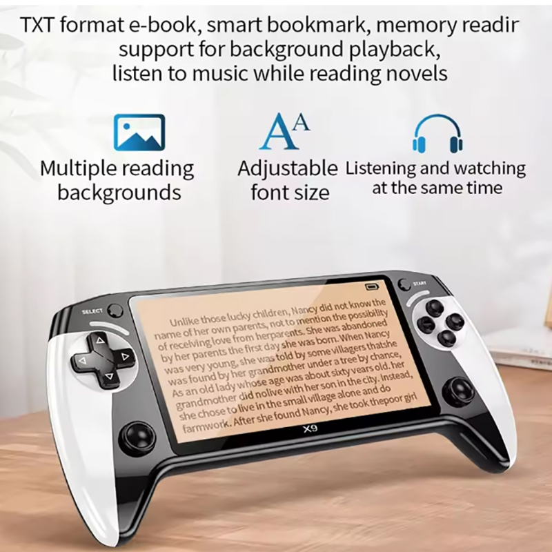 X9 Portable Handheld Game Cons - Gaming Console.Emulators review and price