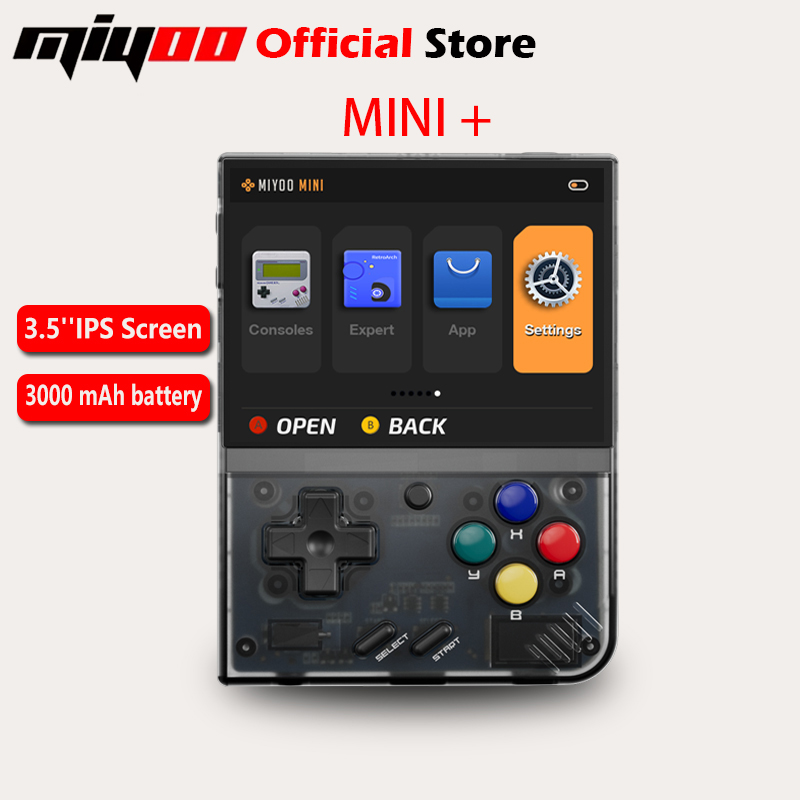 MIYOO Mini Plus Portable Retro - Gaming Console.Emulators review and price
