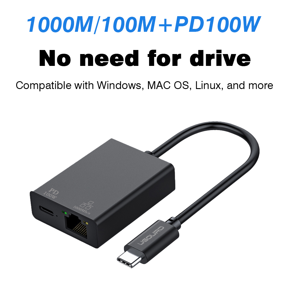 UGOURD 100Mbps 1000Mbps USB C  - Lan Cable Gaming review and price