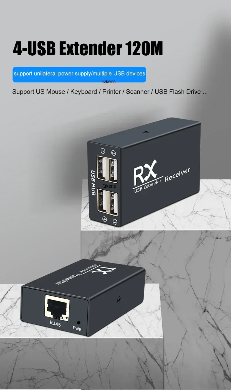 120M 4 Port USB Extender Over  - Lan Cable Gaming review and price