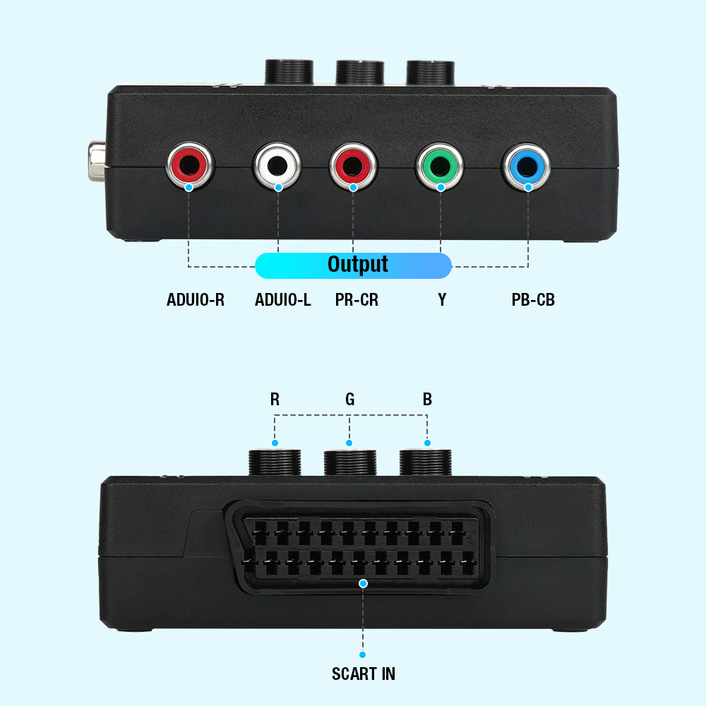 RGBS VGA to YPBPR Component Co - Gaming Console Vintage review and price